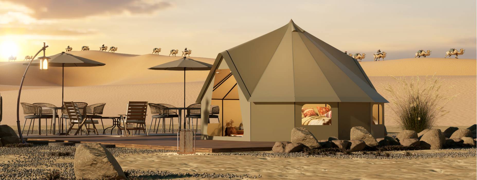 巴中露营酒店帐篷产品